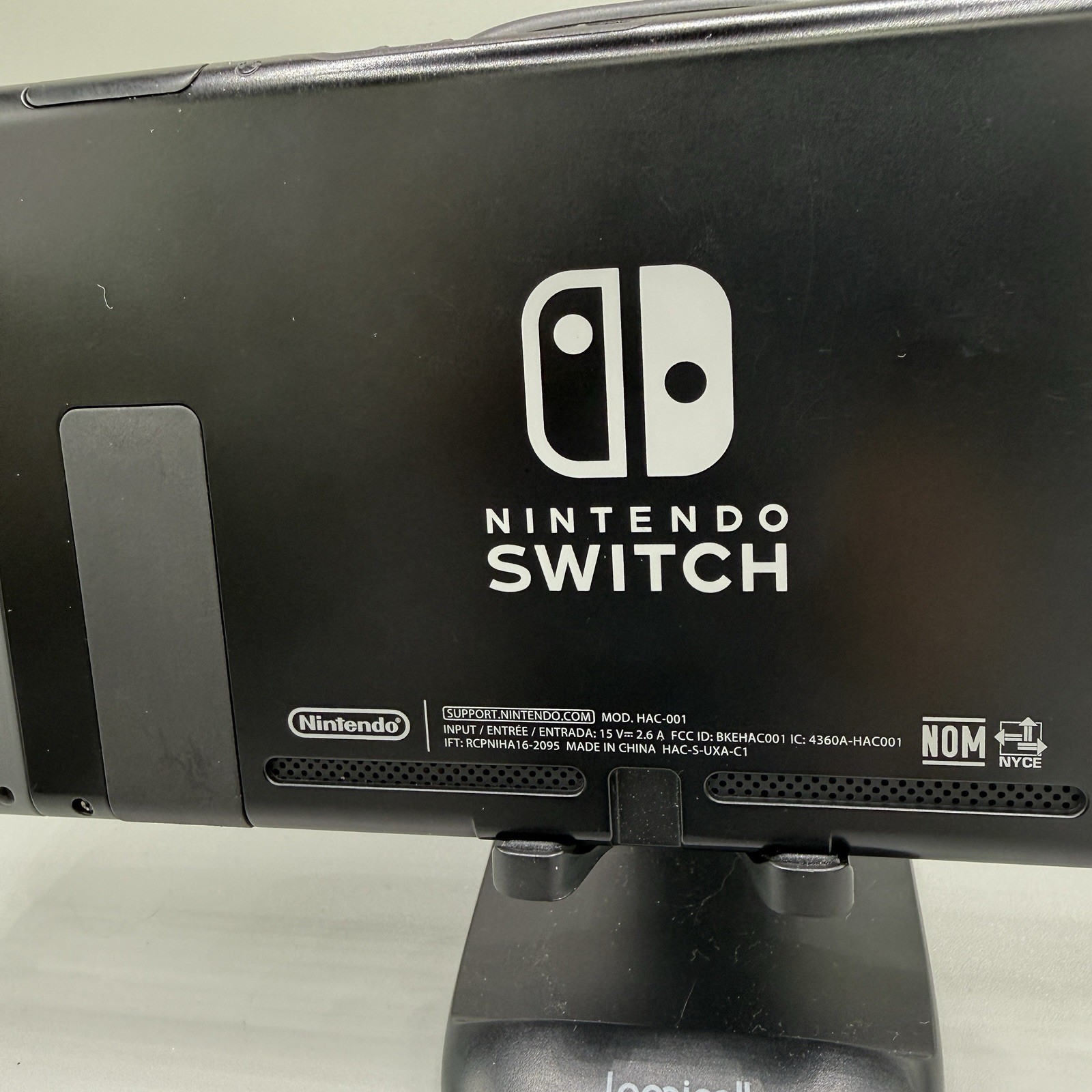 Nintendo Switch v1 Console Gaming System HAC-001 Black Gray