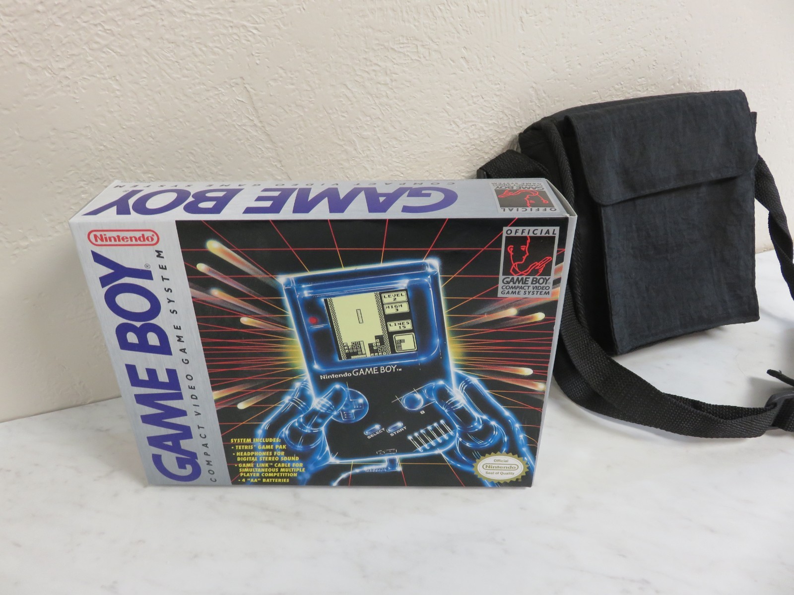 CLEAN! Nintendo original 1989 Game Boy DMG-01 with Box – Tetris Collector Set
