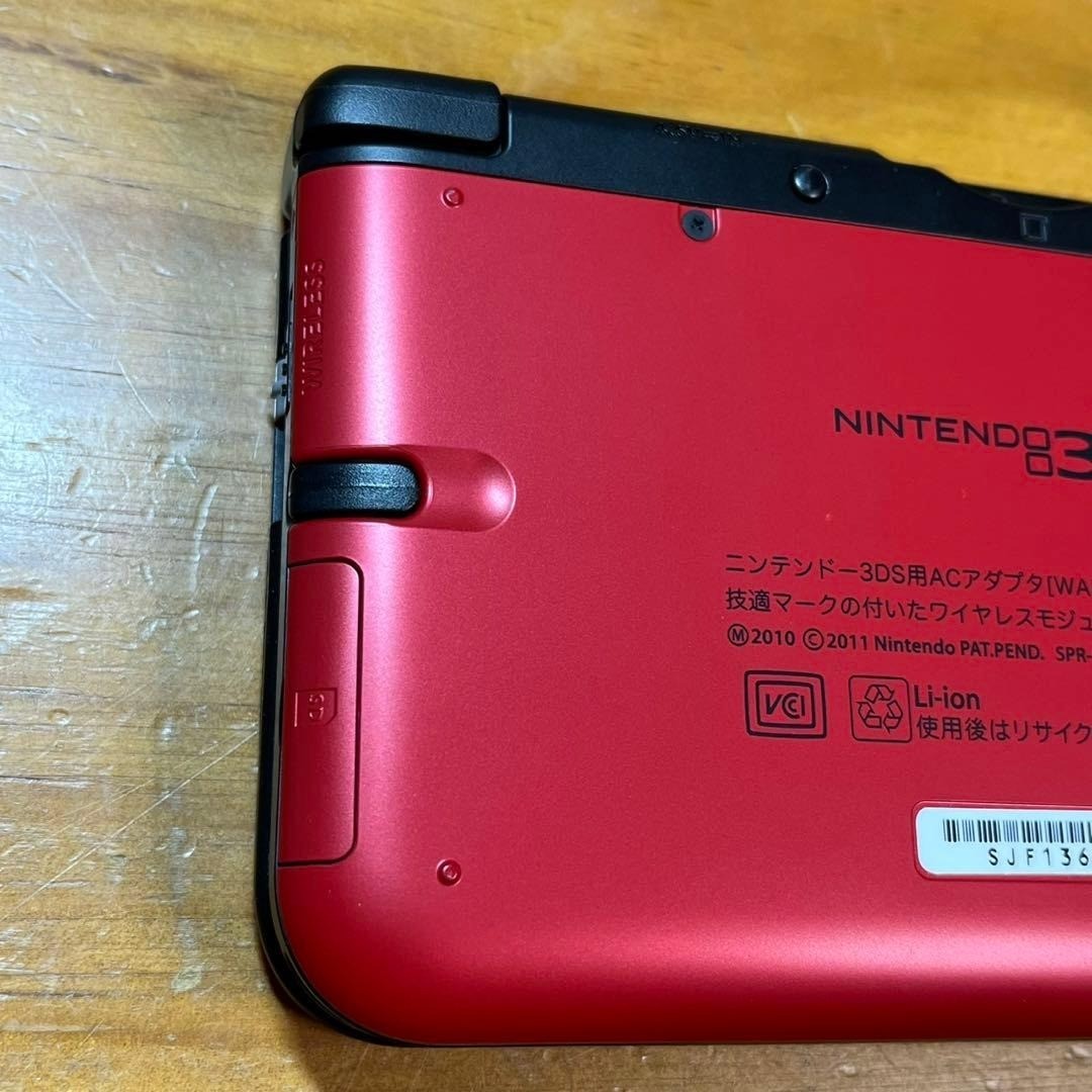 Nintendo 3DS LL Red x Black 6149 From Japan