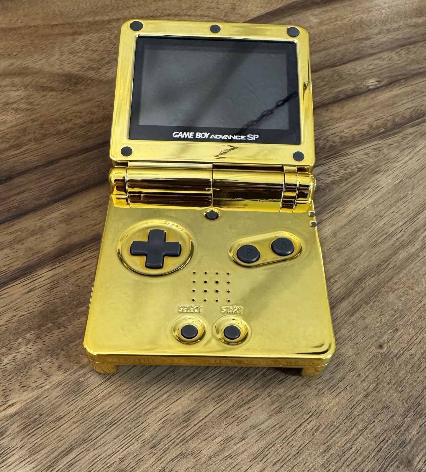 New Backlit IPS LCD V3.0 Screen Nintendo Gameboy Advance SP Gold Pokemon Zelda
