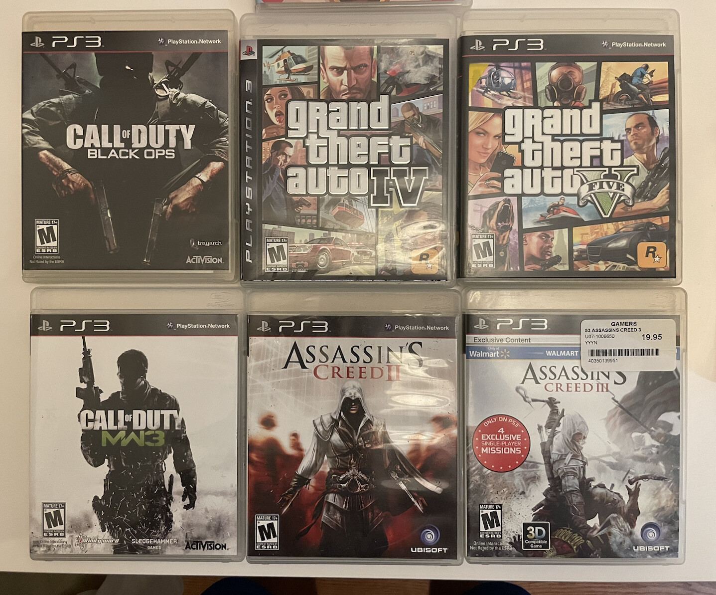 Sony PlayStation 3 Console PS3 Slim Great Condition 150GB Bundle W 2 Controllers