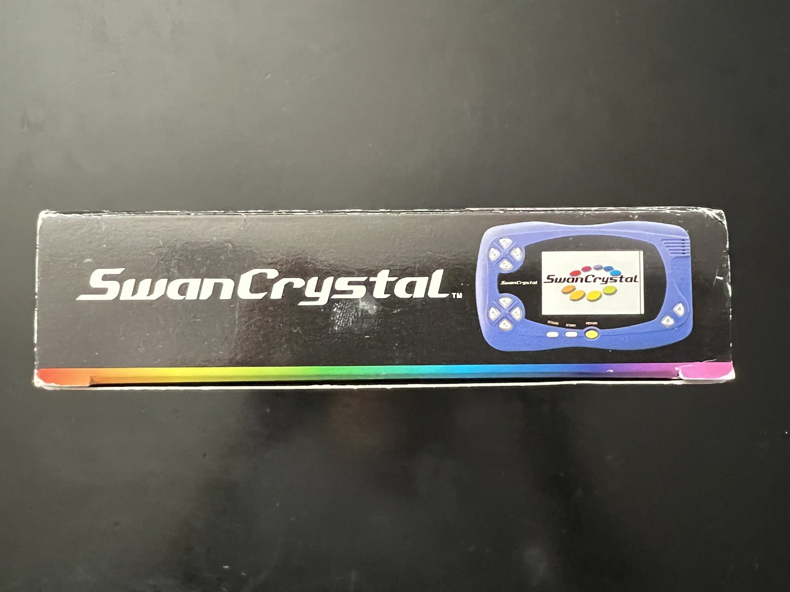 Wonder Swan Crystal Blue Violet. CIB. Includes manual, inserts. Great Condition!