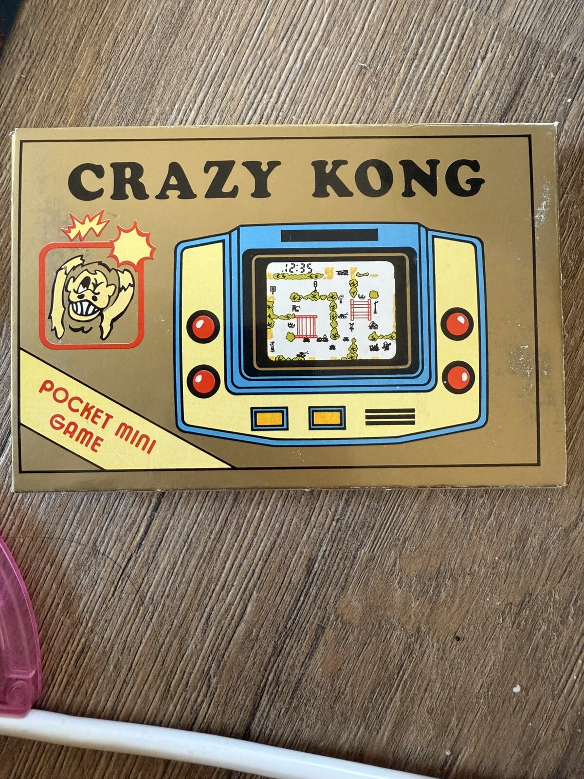Crazy Kong LCD Pocket Mini Game New In Box