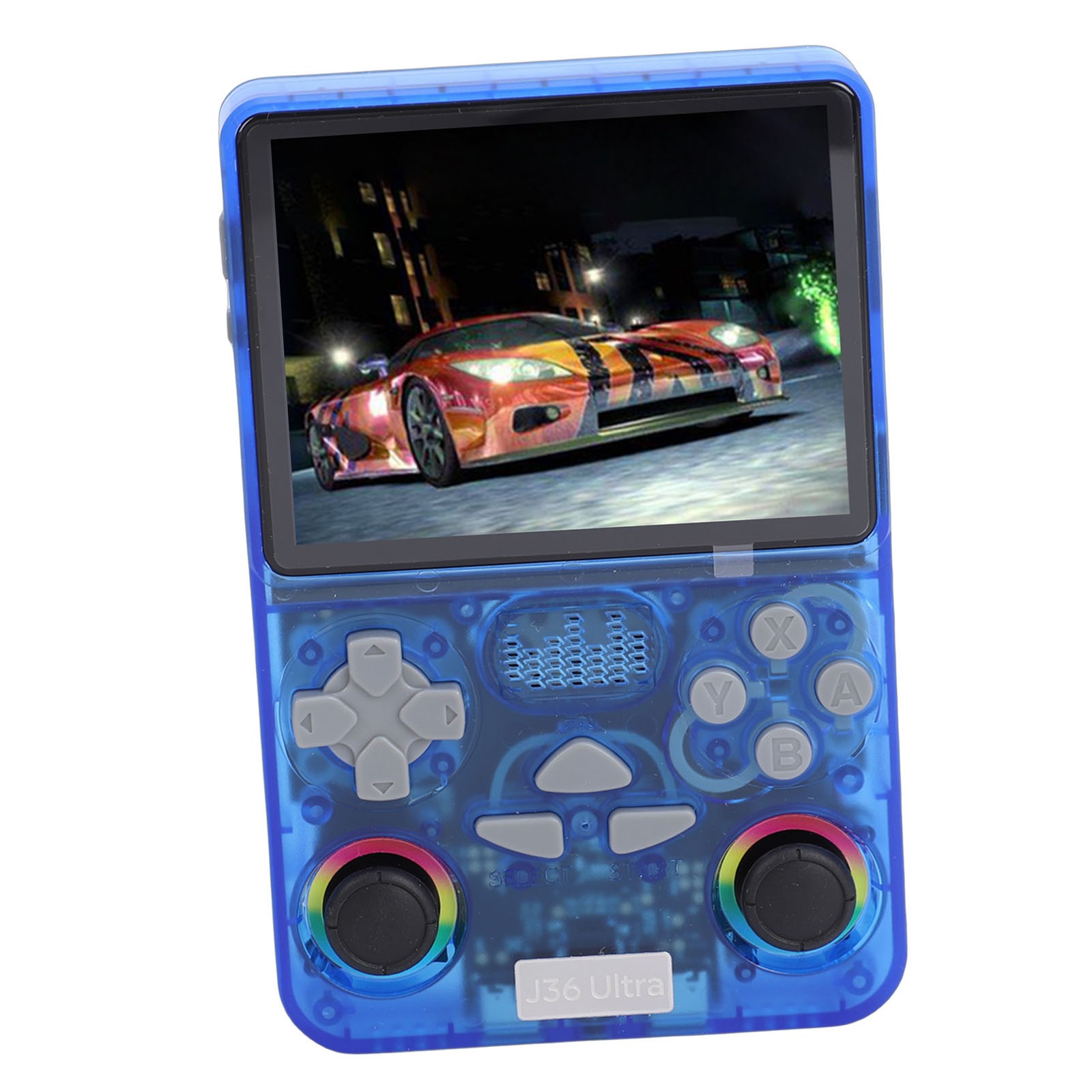 Retro Handheld Game Console 4 Inch Screen Built In 64GB Small Memory Card S EYCM
