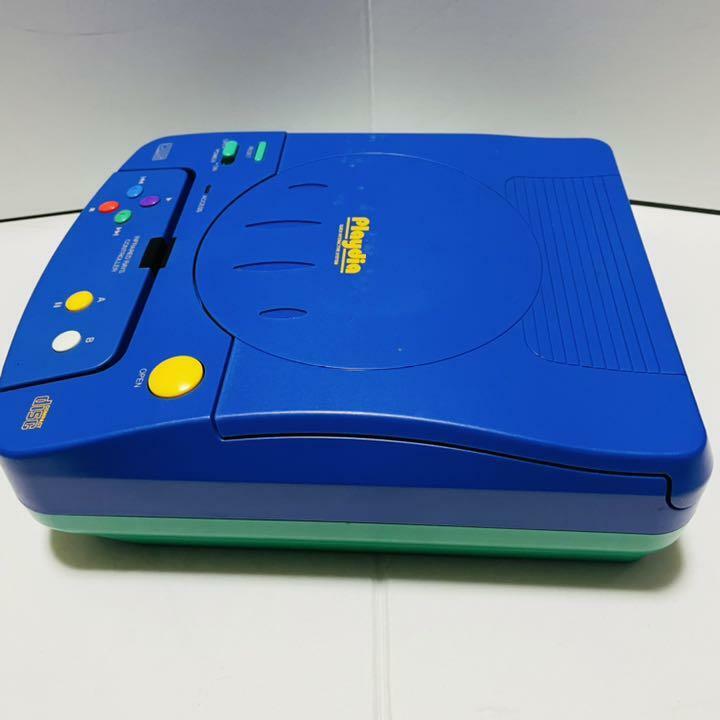 Bandai Playdia Game Console CD-ROM Drive Interactive system Super rare vintage