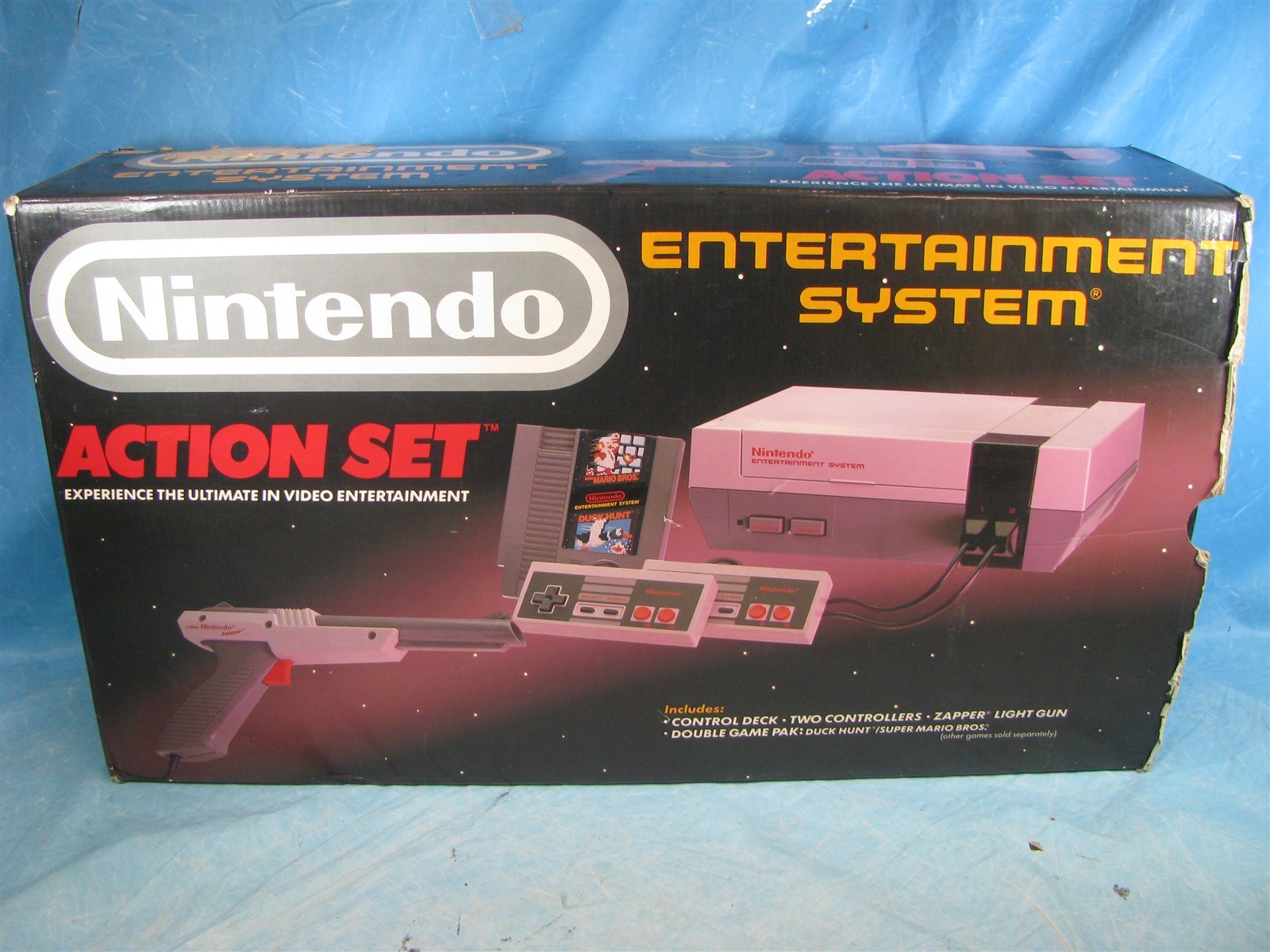 Vintage Nintendo Entertainment System NES Action Set – EVERYTHING INCLUDED