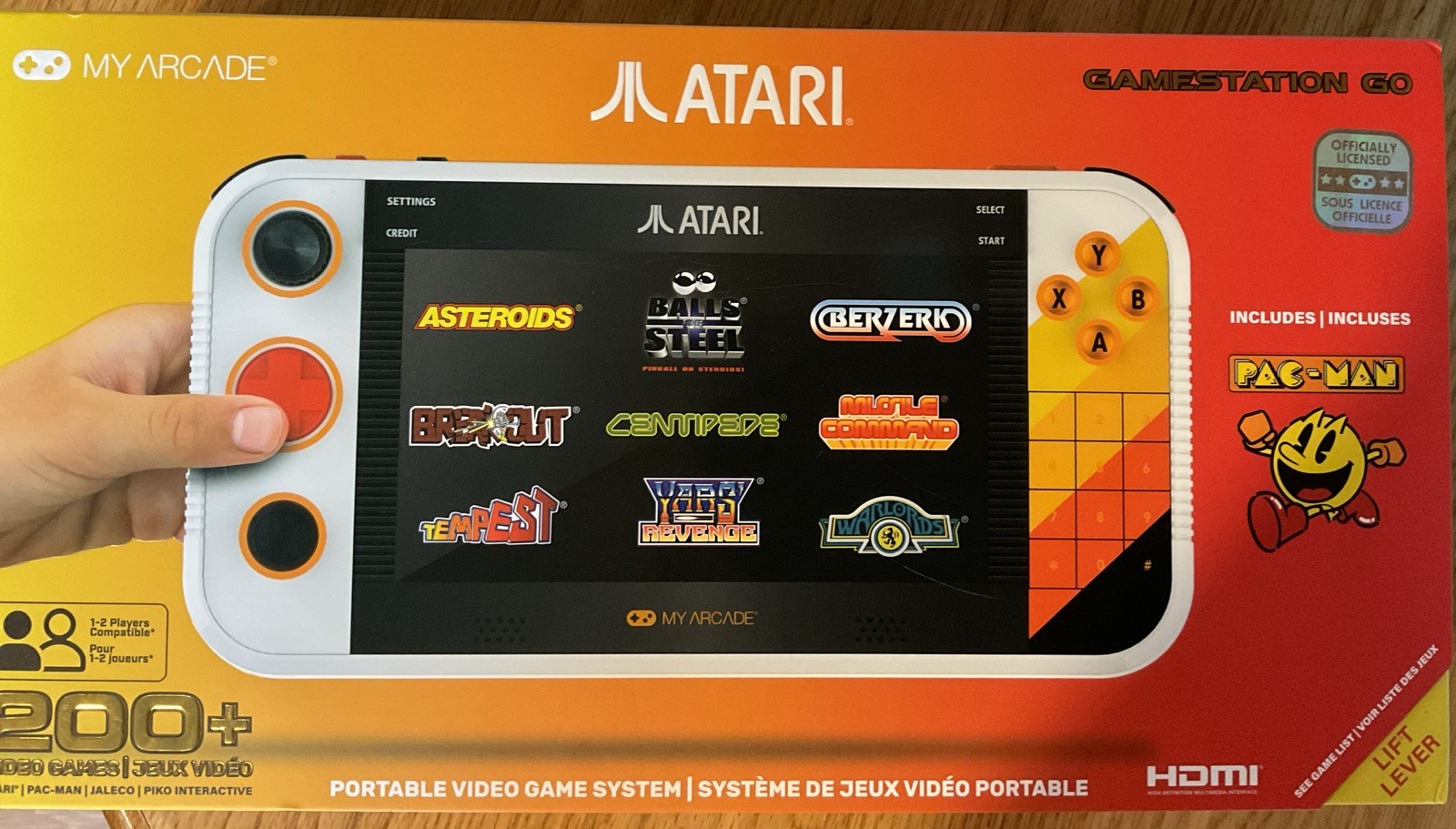 Atari My Arcade Gamestation Go Portable Handheld Console 200+ Games SEALED NEW!
