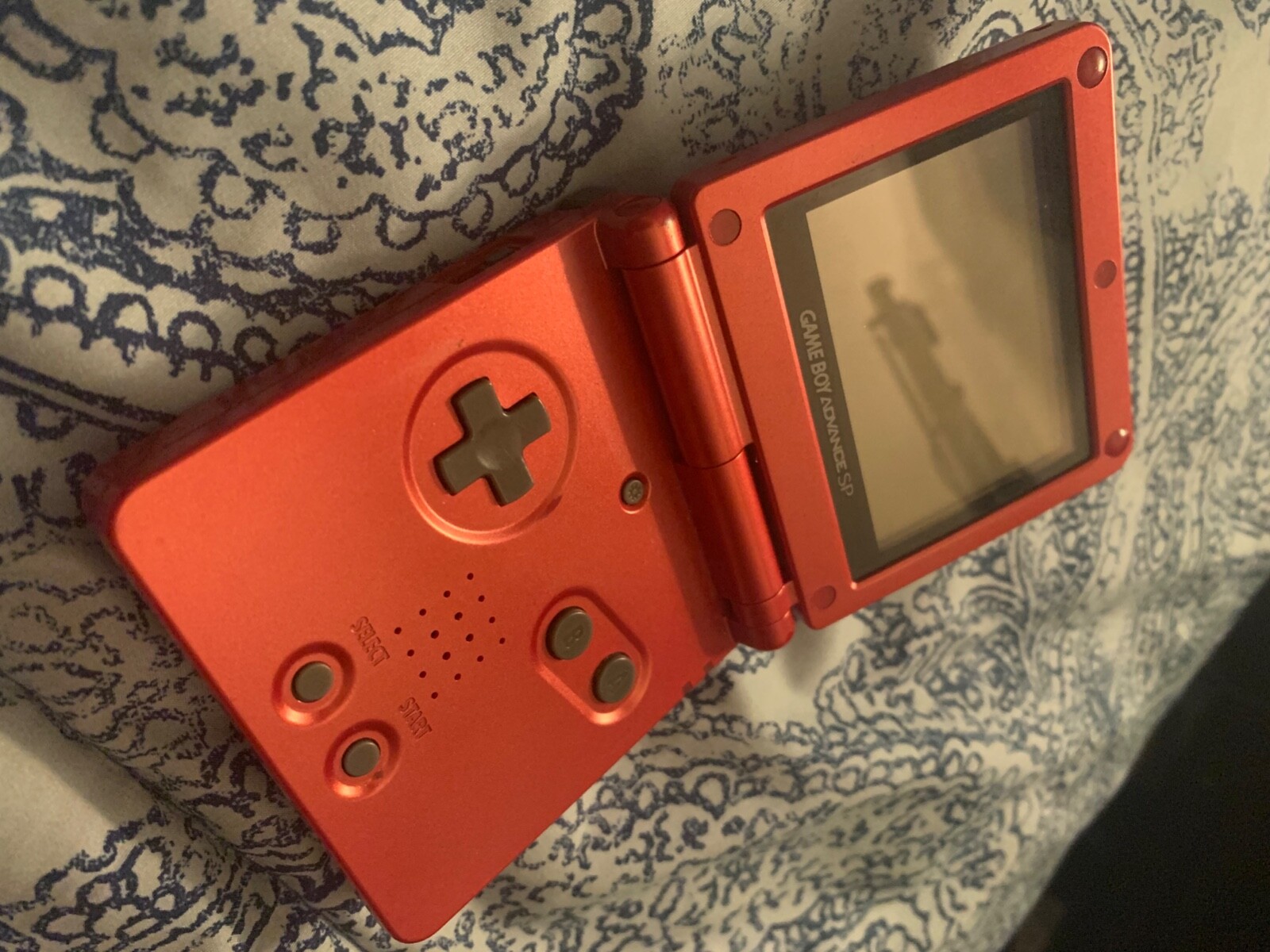 Nintendo Game Boy Advance SP Handheld System – Flame Red