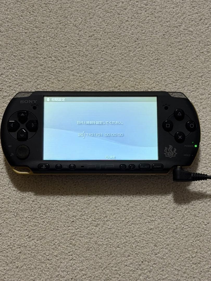 PSP 3000 Monster Hunter Portable 3rd Hunters Model Console Excellent+++++