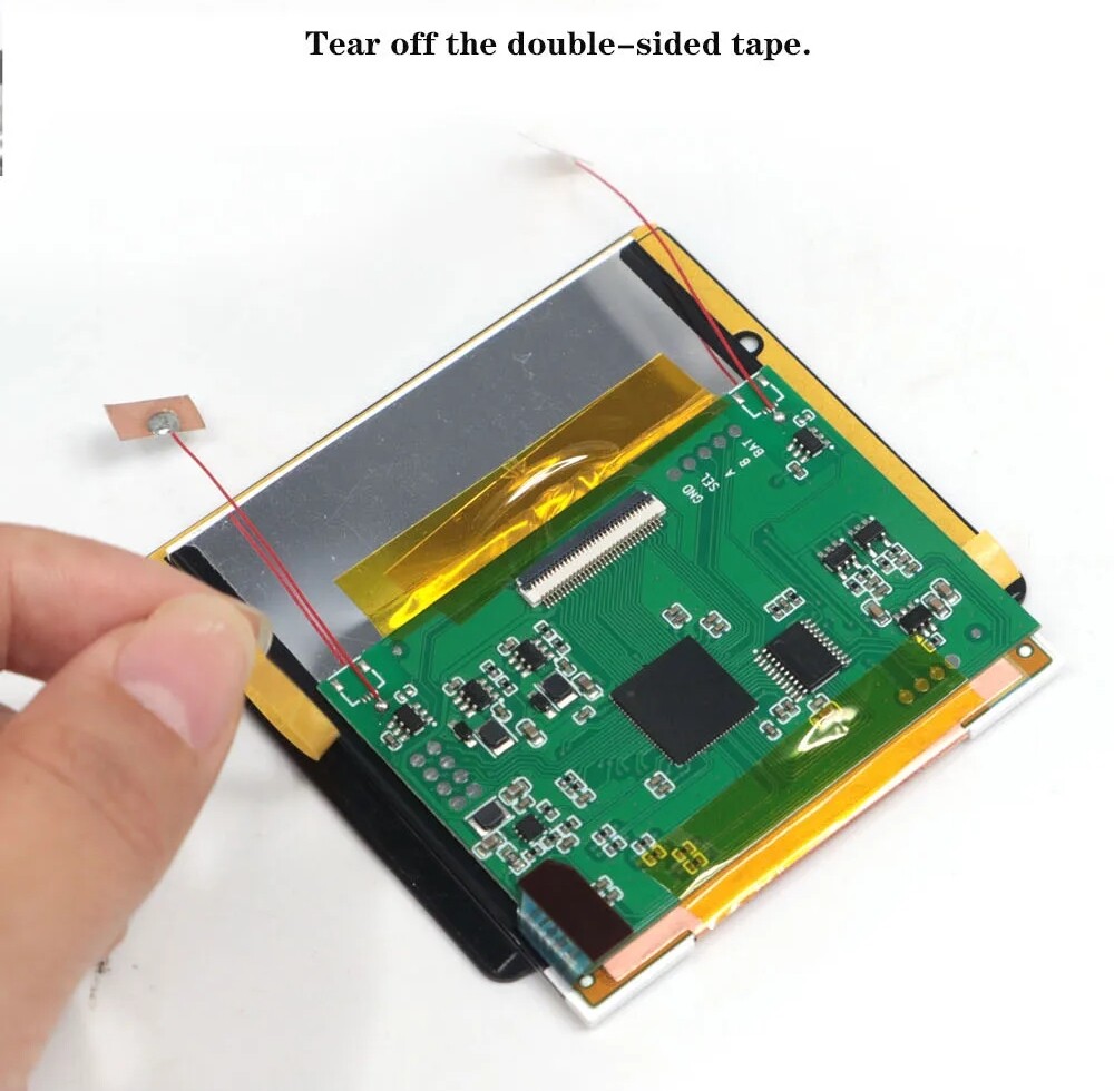 Game Boy Color Q5 IPS Upgrade Kit Laminated with OSD Desaturation Gameboy GBC