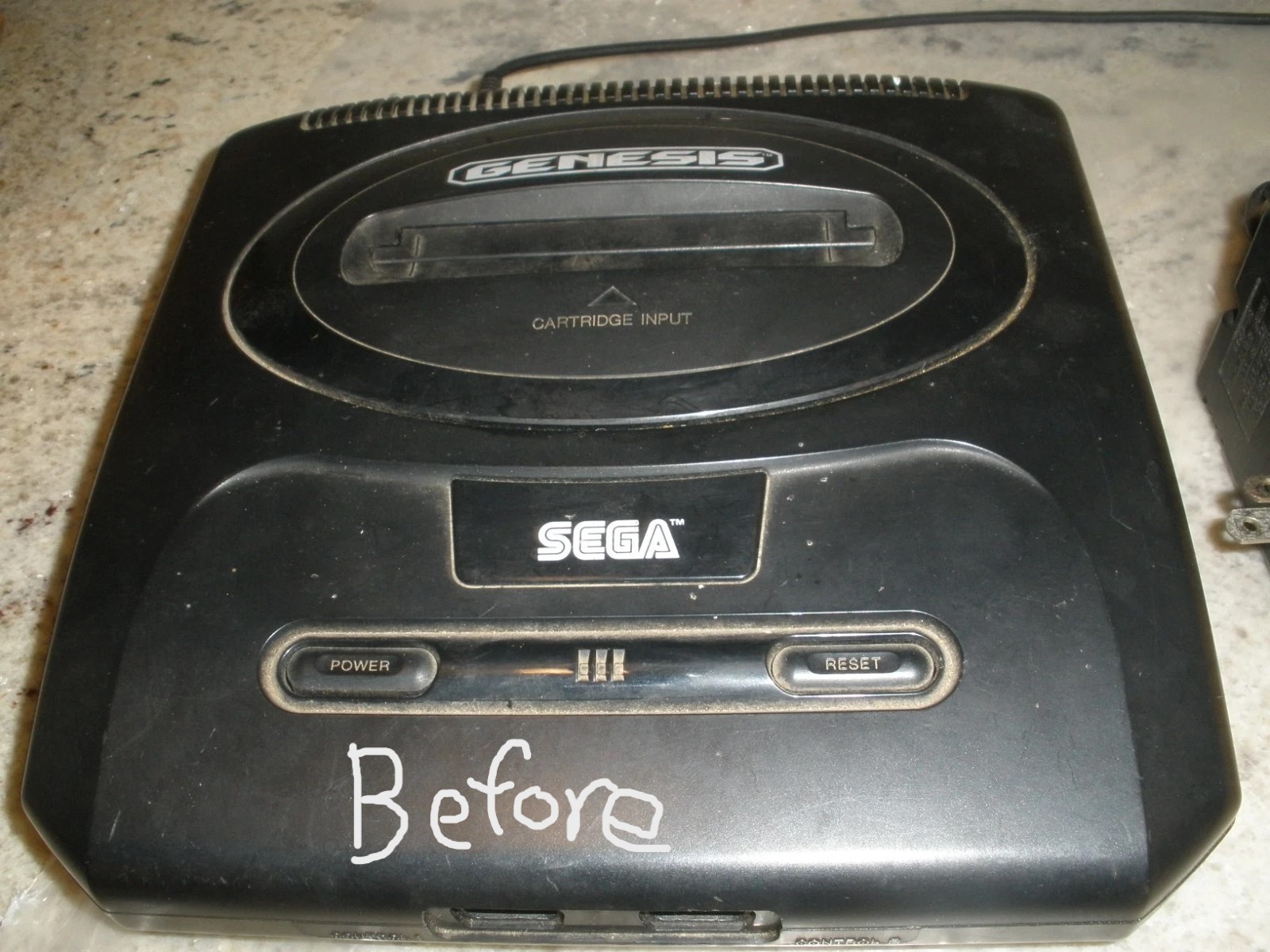 SEGA Genesis Model 2 VA3 Console Bundle w/OEM PSU/RF cable *Clean/Tested/Works*