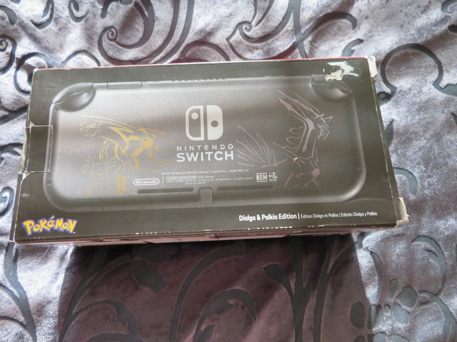 NEW-Nintendo Switch Lite Pokemon Dialga & Palkia Limited Edition Console*Pokémon