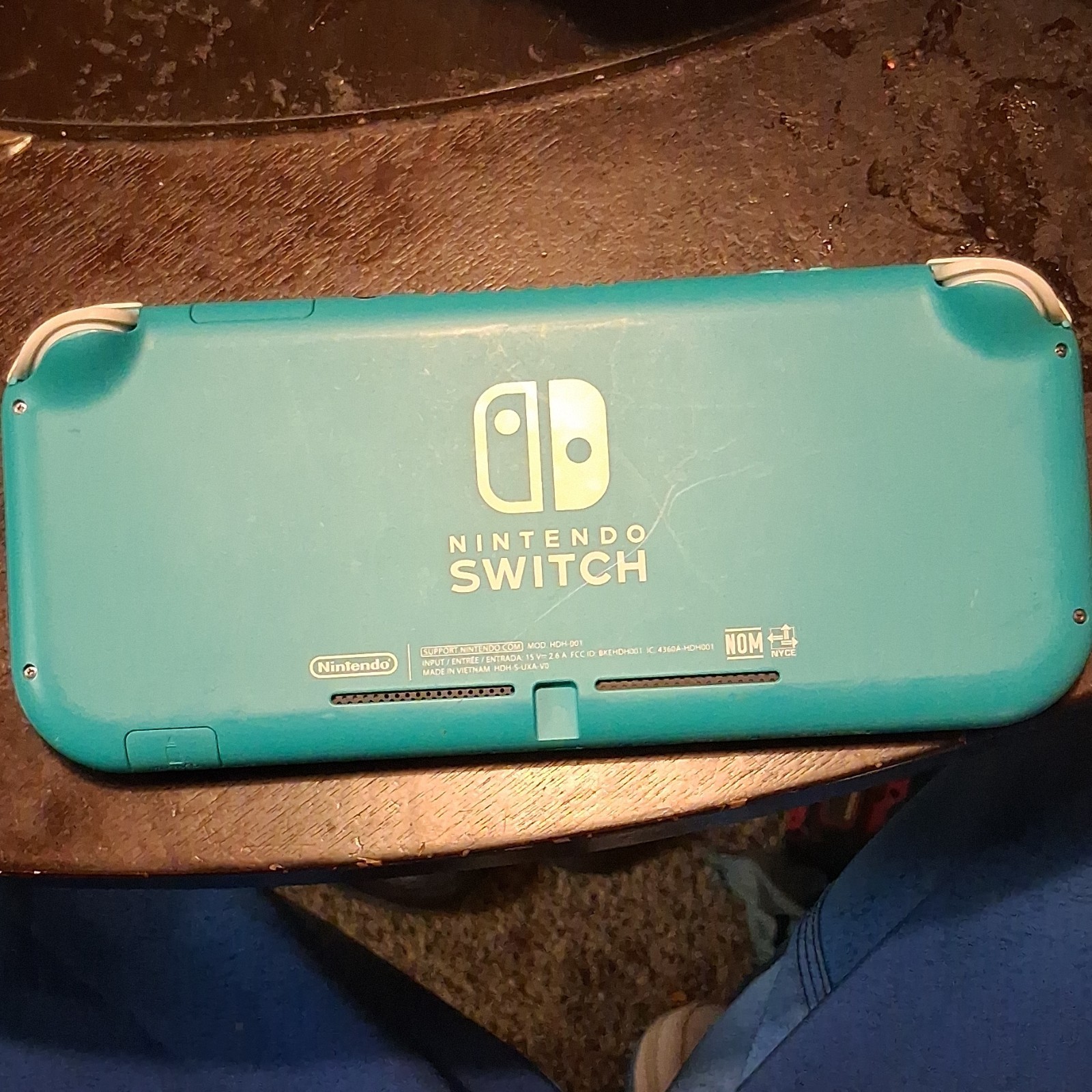 Nintendo Switch Lite Blue Handheld Console 32GB 720p Wi-Fi USB-C HDH-001