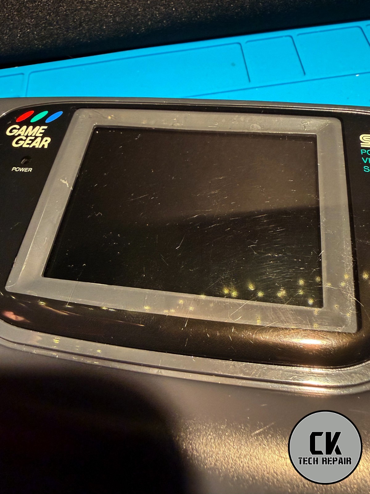 SEGA Game Gear Handheld System – Black – Recapped – Tested & Works!