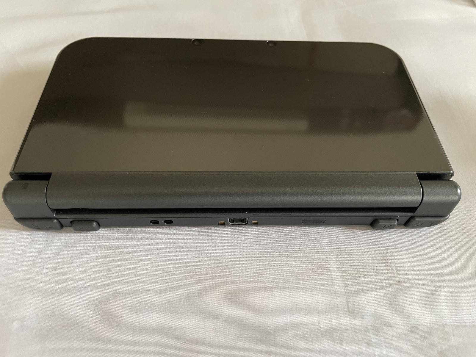 Nintendo New 3DS XL Metallic Black NTSC-J JPN Console Box Charger #046 z#127