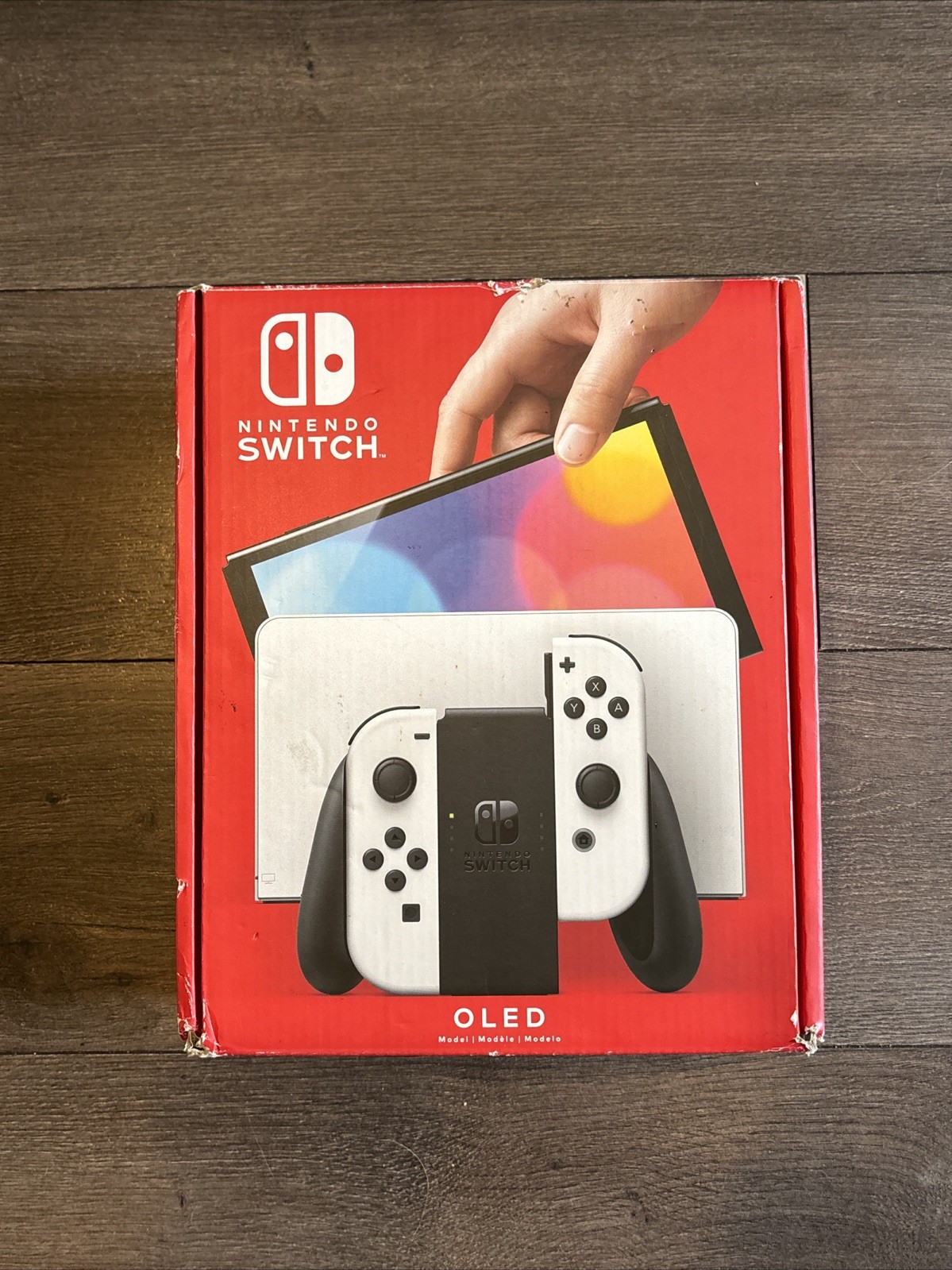 OPEN BOX NINTENDO SWITCH OLED HEG-001 HANDHELD CONSOLE 64GB