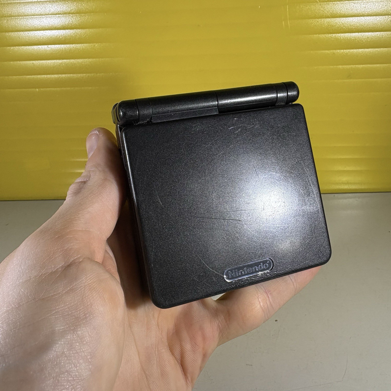 Nintendo Game Boy Advance SP GBA Black Original Console With Great Charger