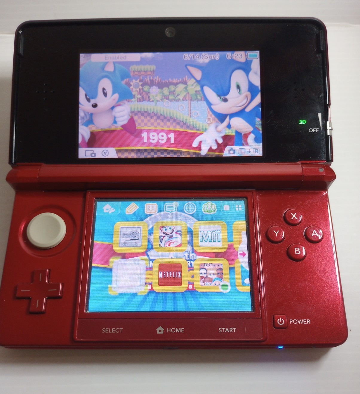 Nintendo 3DS Handheld System – Flame Red CTR-001 (USA) | Working | Good