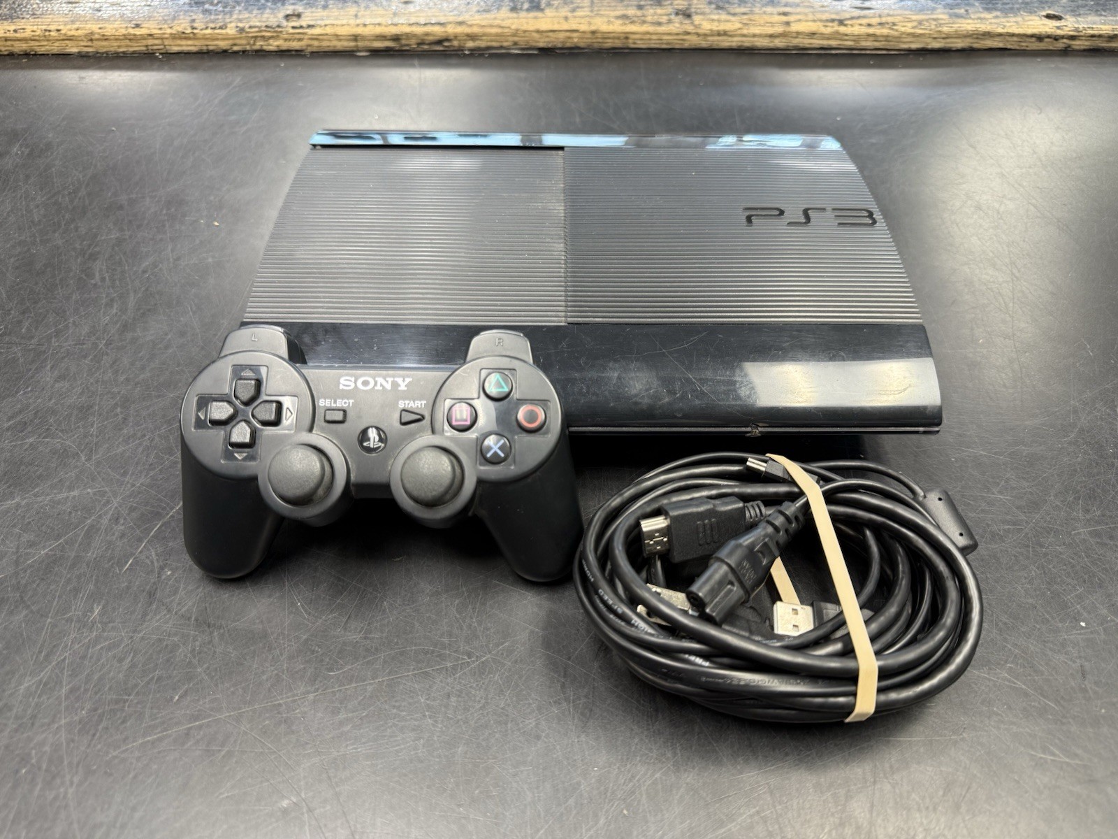 Sony PlayStation 3 PS3 Super Slim Console CECH-4201A 12GB TESTED