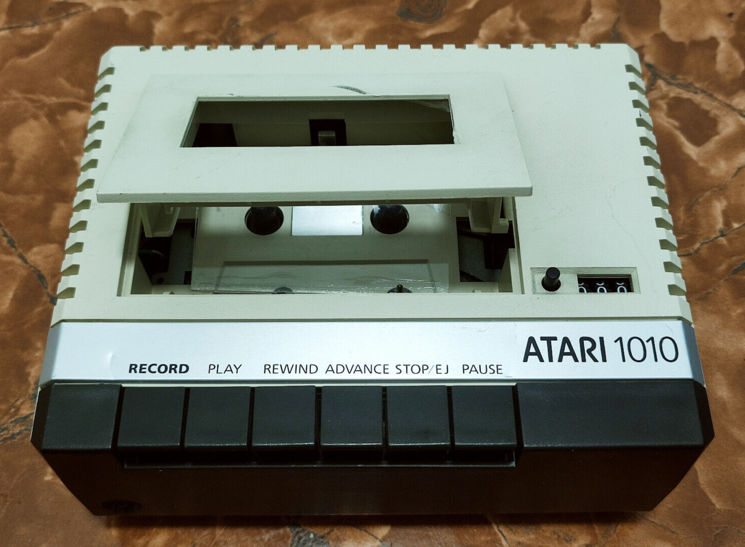 Vintage Atari 1010 Program Recorder Untested For Parts or Repair