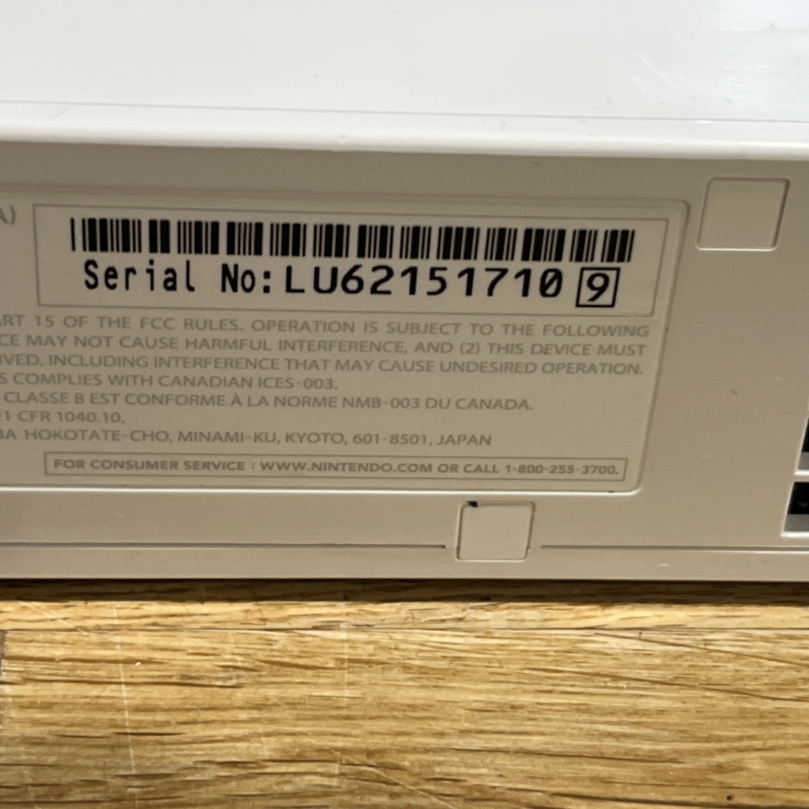 Nintendo Wii RVL-001 512 MB Home Console – White Tested And Working