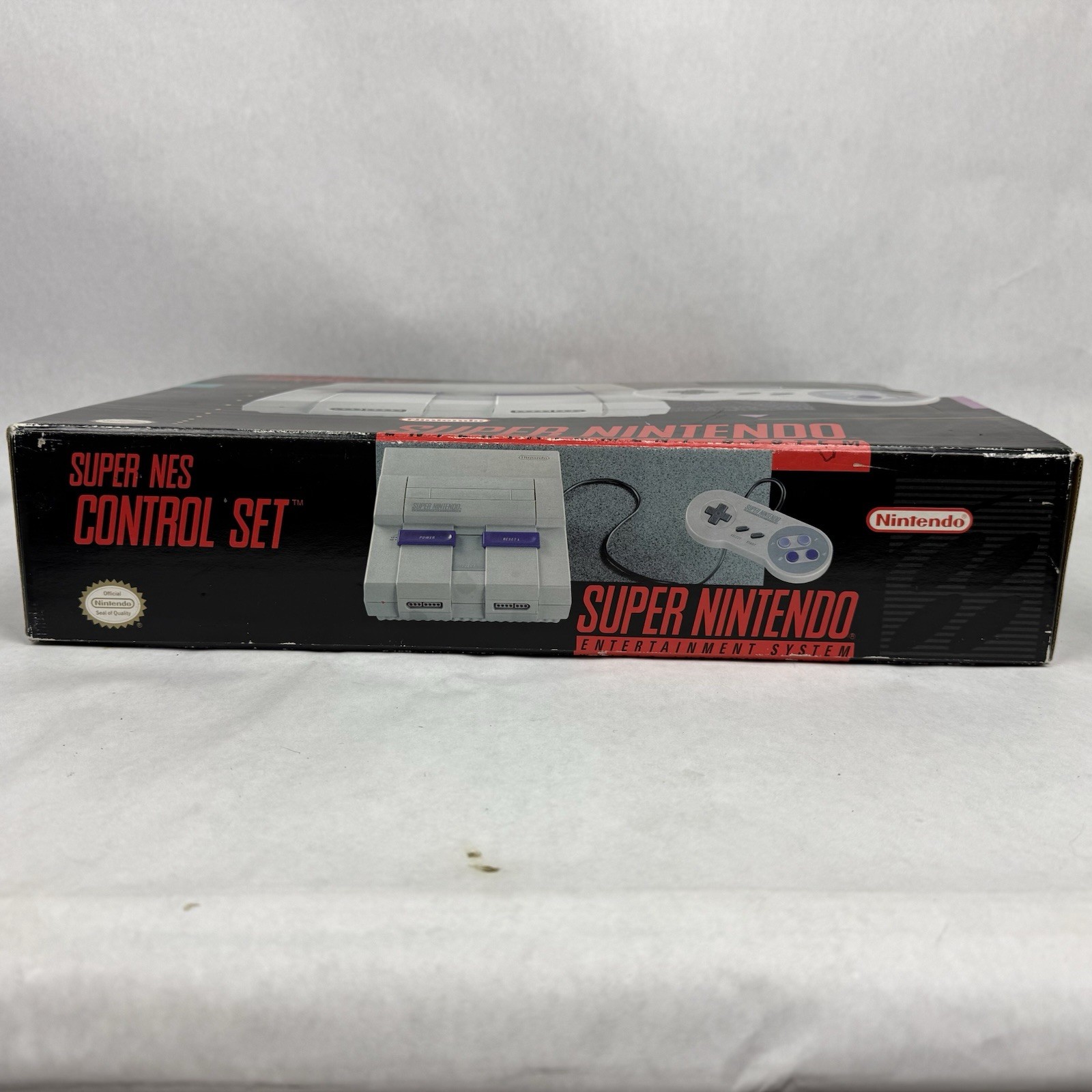 Super Nintendo System SNES Super Set Complete w/Box & Manual TESTED