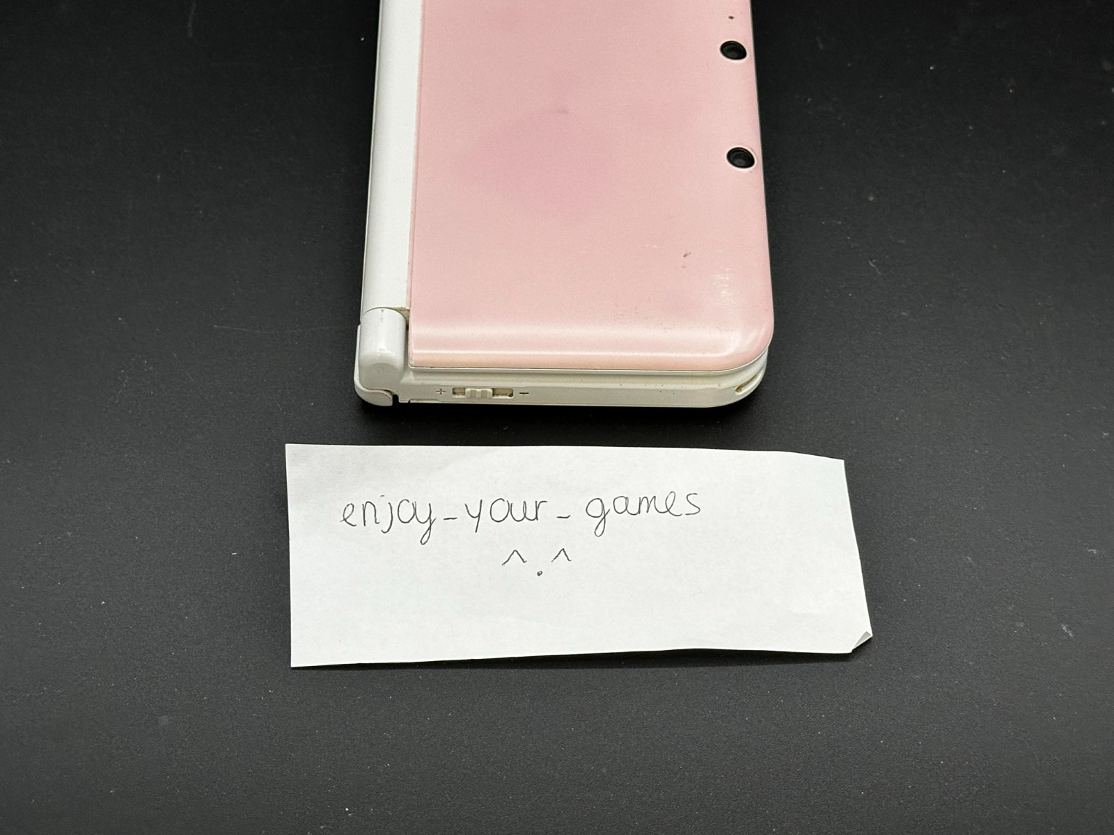 Nintendo 3DS XL LL Pink/White | English | Charger | US Seller – SHIP IN 1-DAY