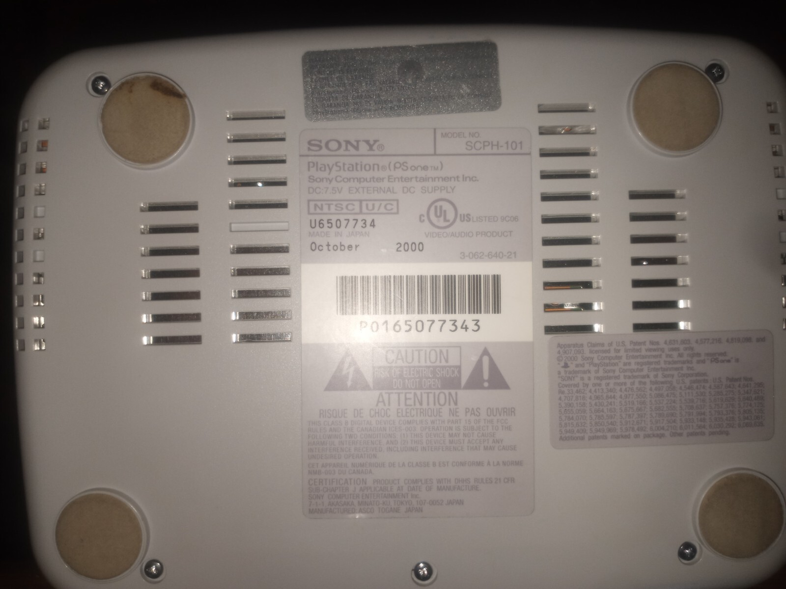 PS1 Gen1 Second body style, Year 2000 Japan
