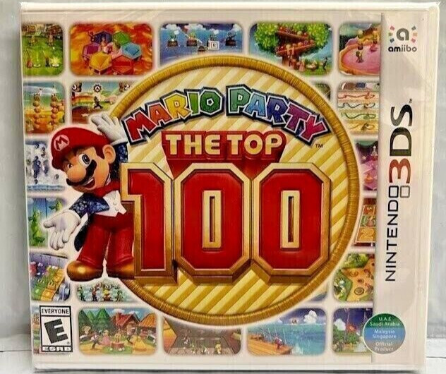 Mario Party: The Top 100 3DS Brand New Game Special (Multiplayer, 2017 Party)