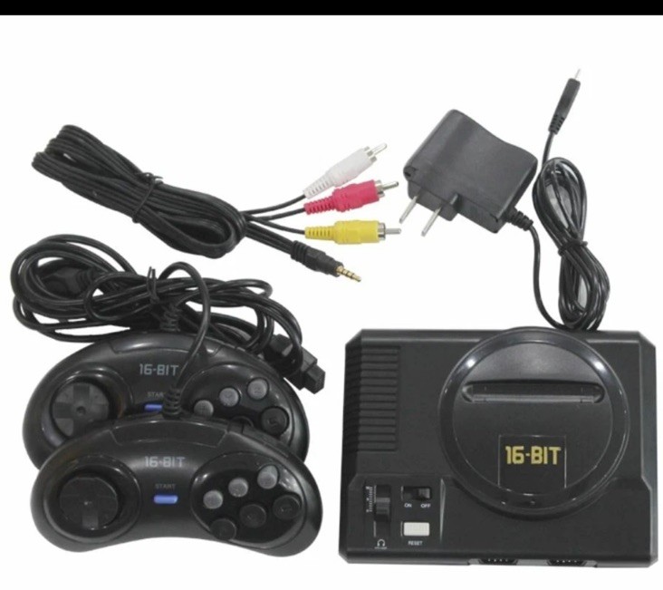 Sega Genesis Retro Console Console 208 Games Included Retro Console 16 Bit Games