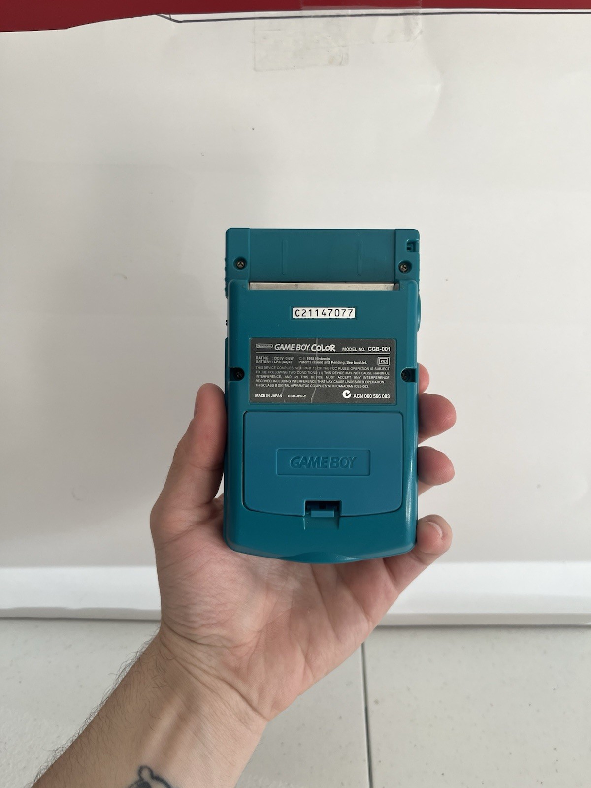 Nintendo Game Boy Color OEM Handheld Game Console – Teal – Tested Working