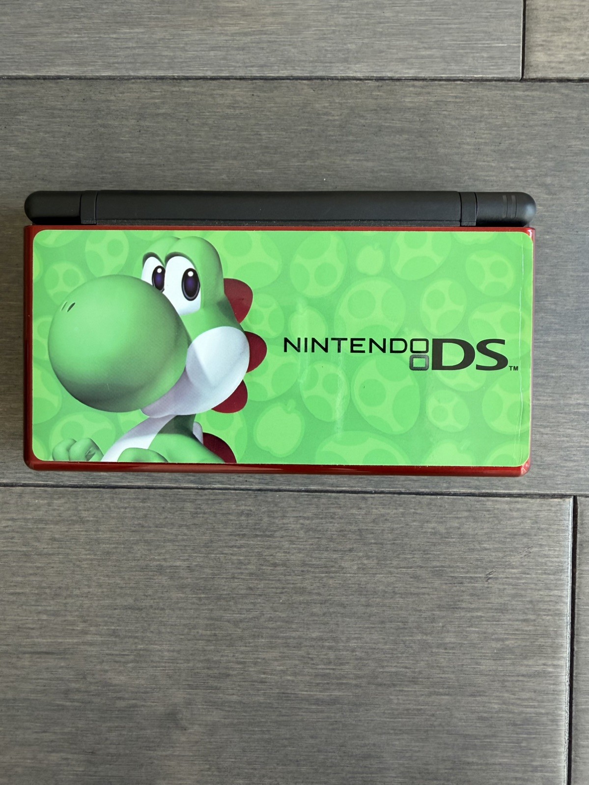 Nintendo DS Yoshi Collector Tin Bundle OEM Chargers headphones Tester Working