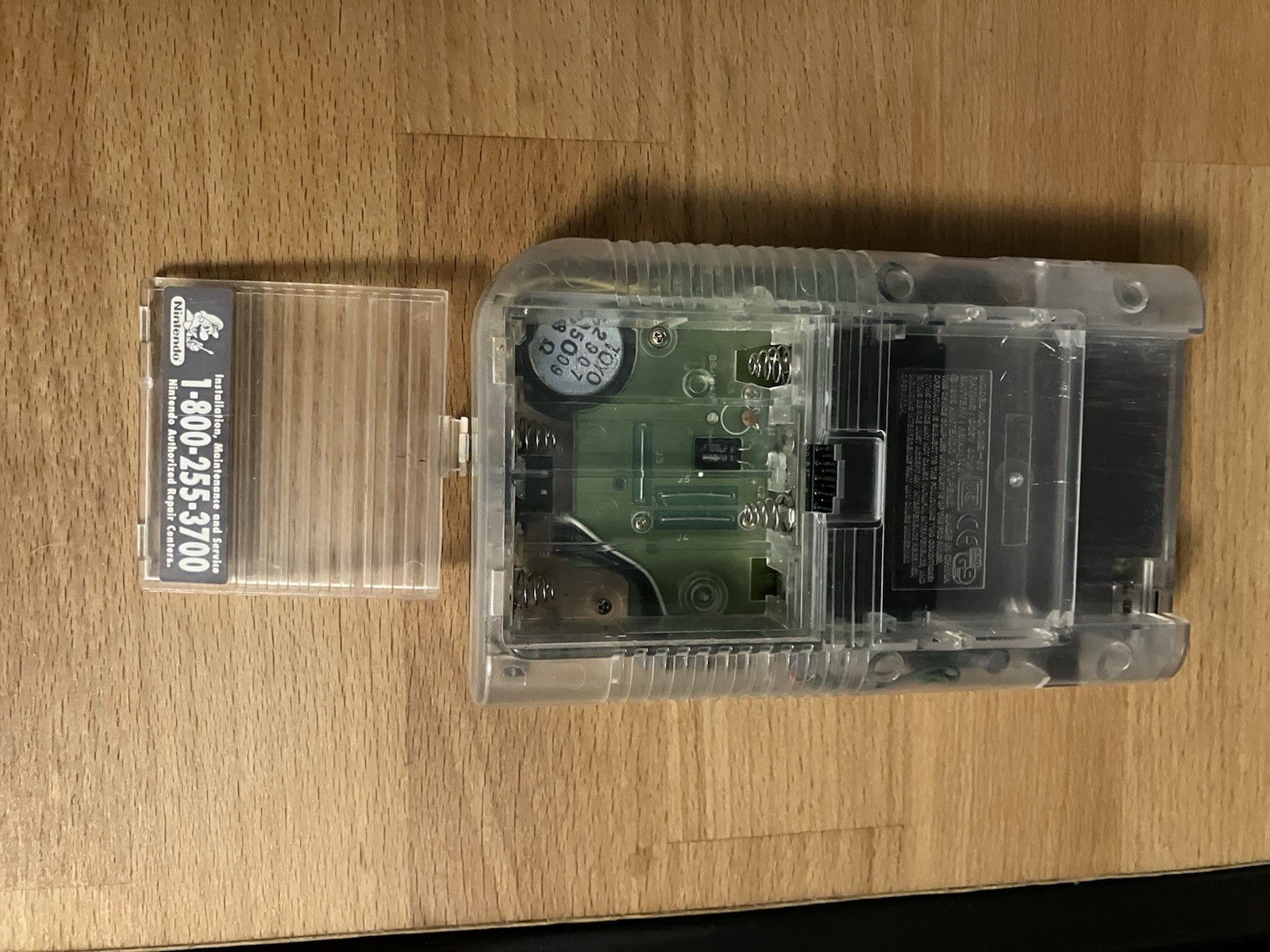 Nintendo Game Boy Original CLEAR Play it Loud DMG-01 – Fully Functional