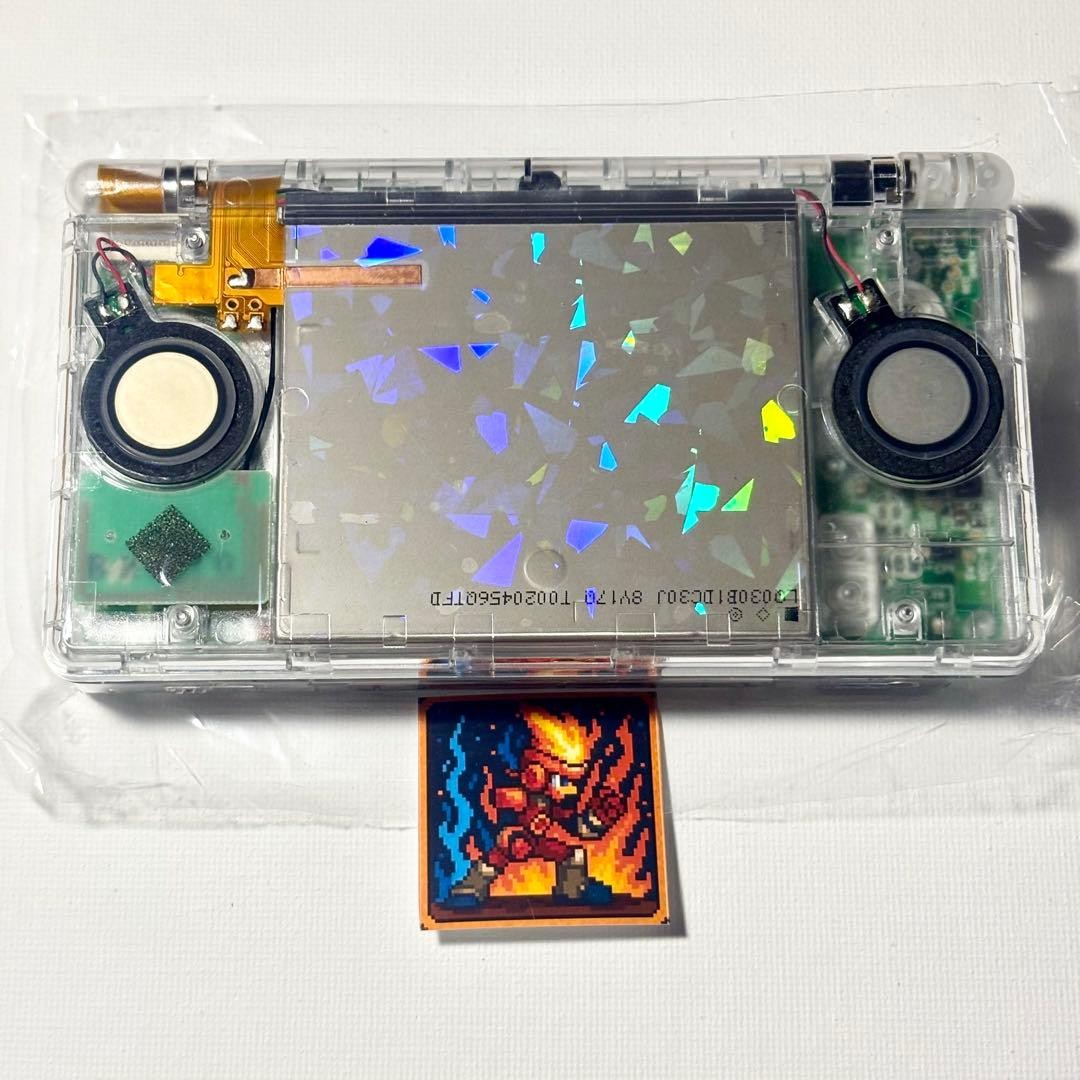 DS Lite Hologram Clear Skeleton type c charging