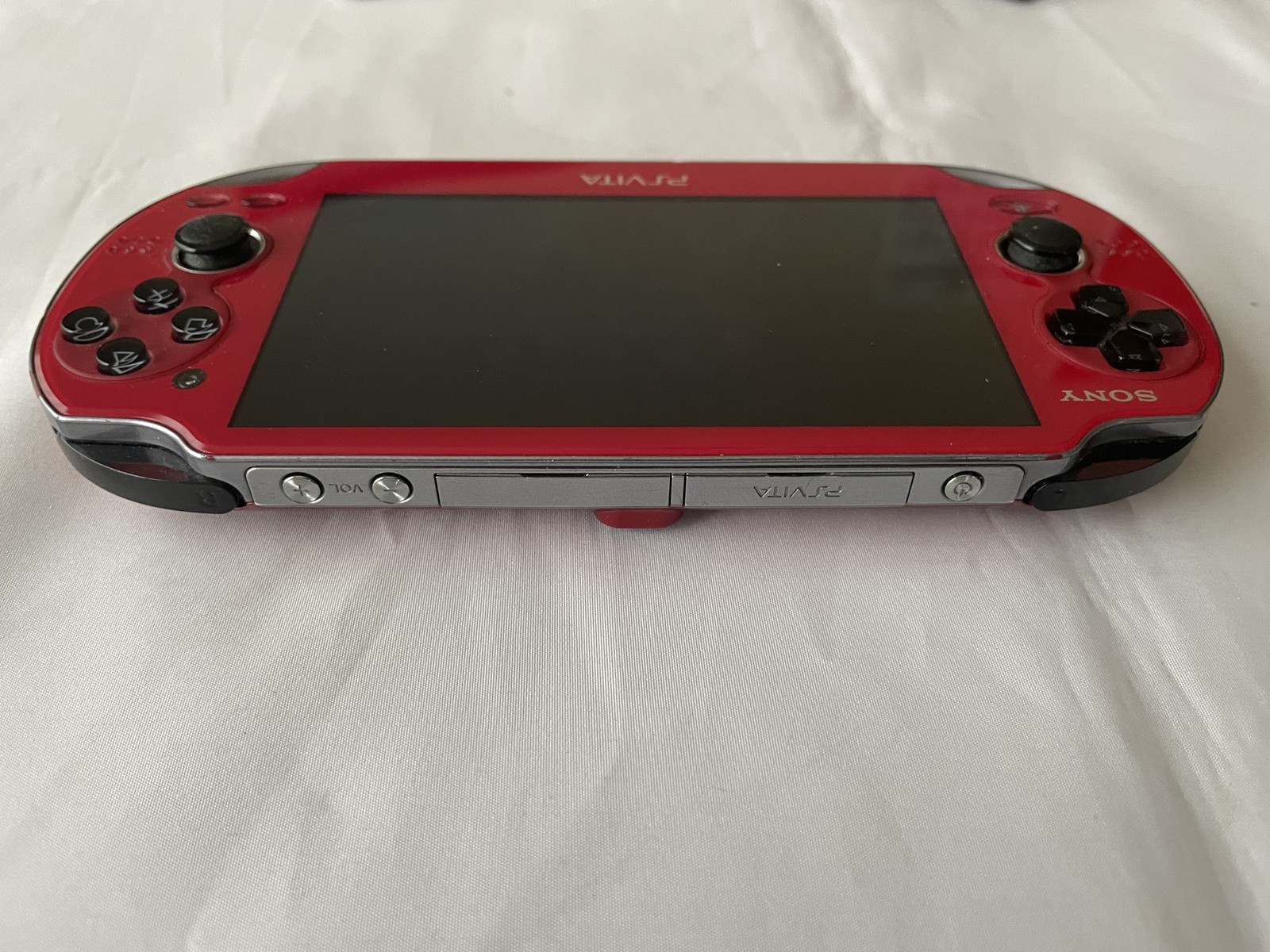 SONY Playstation PS Vita Wi-Fi PCH-1000 Console Charger Box Cosmic Red #050 z#94