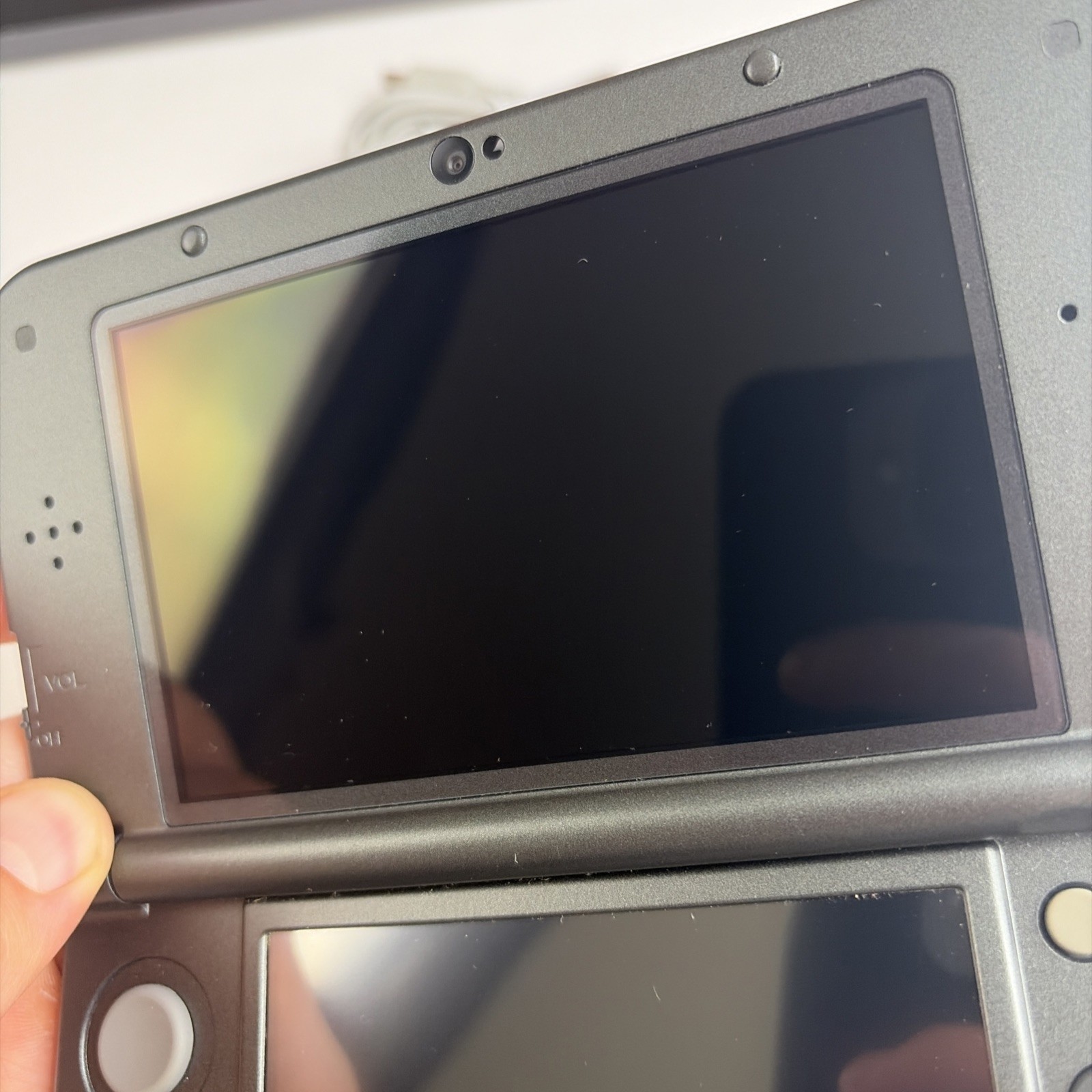 Clean! New Nintendo 3DS XL Gray Black Console Charger Stylus US Version