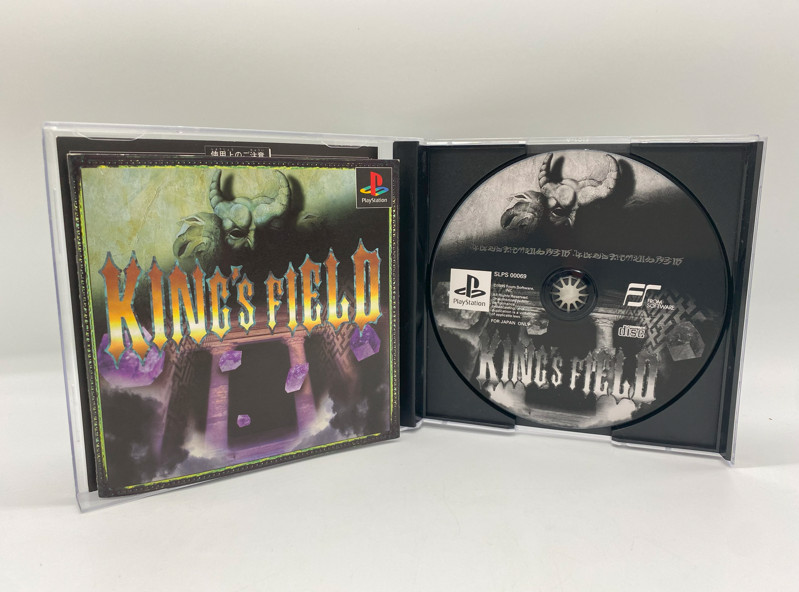 PS2 Playstation2 Kings Field 1 2 3 4 Slim Console Black CB NTSC-J SCPH-70000 set