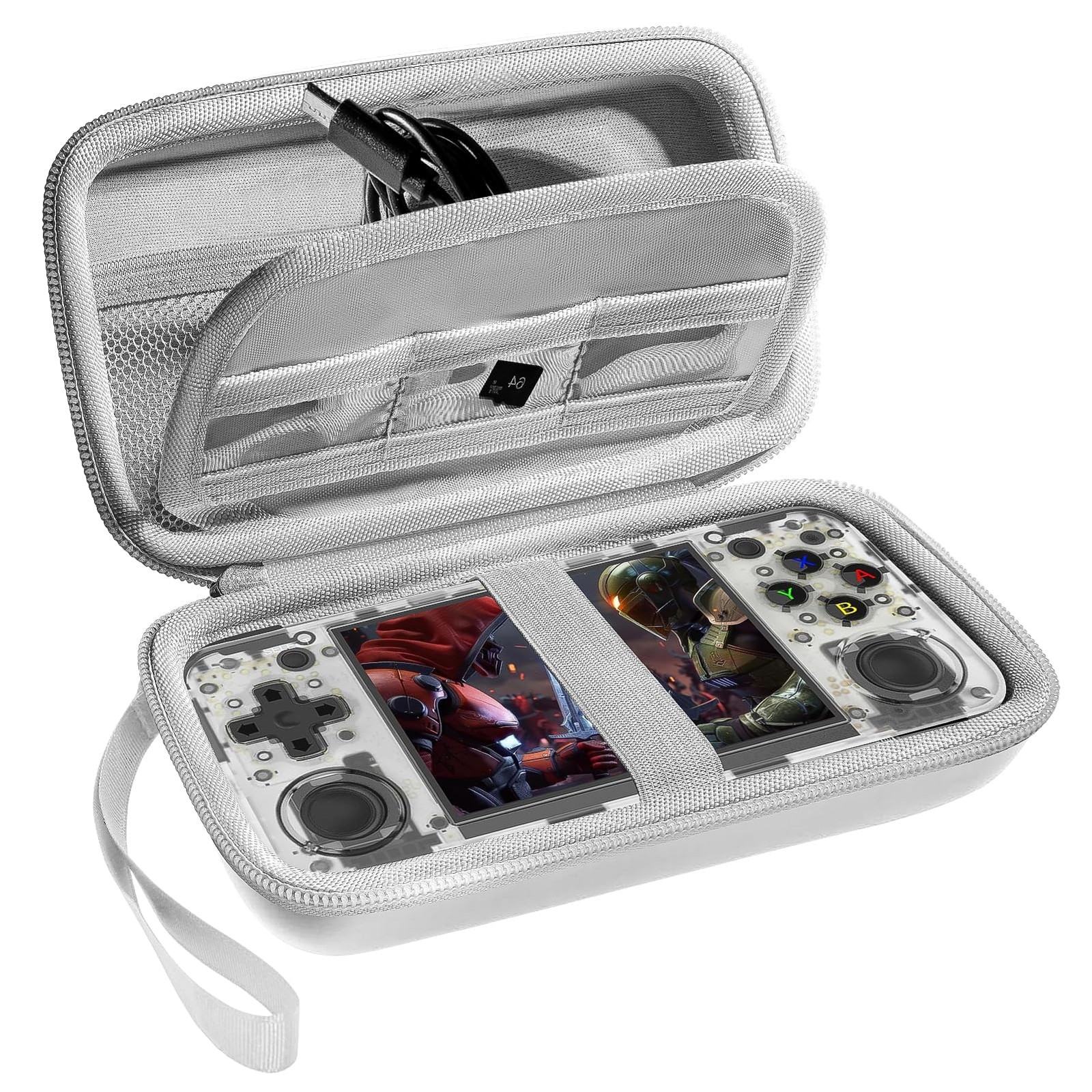 Case for Anbernic RG35XX H Case – Hard Carrying Holder Compatible with Retro …