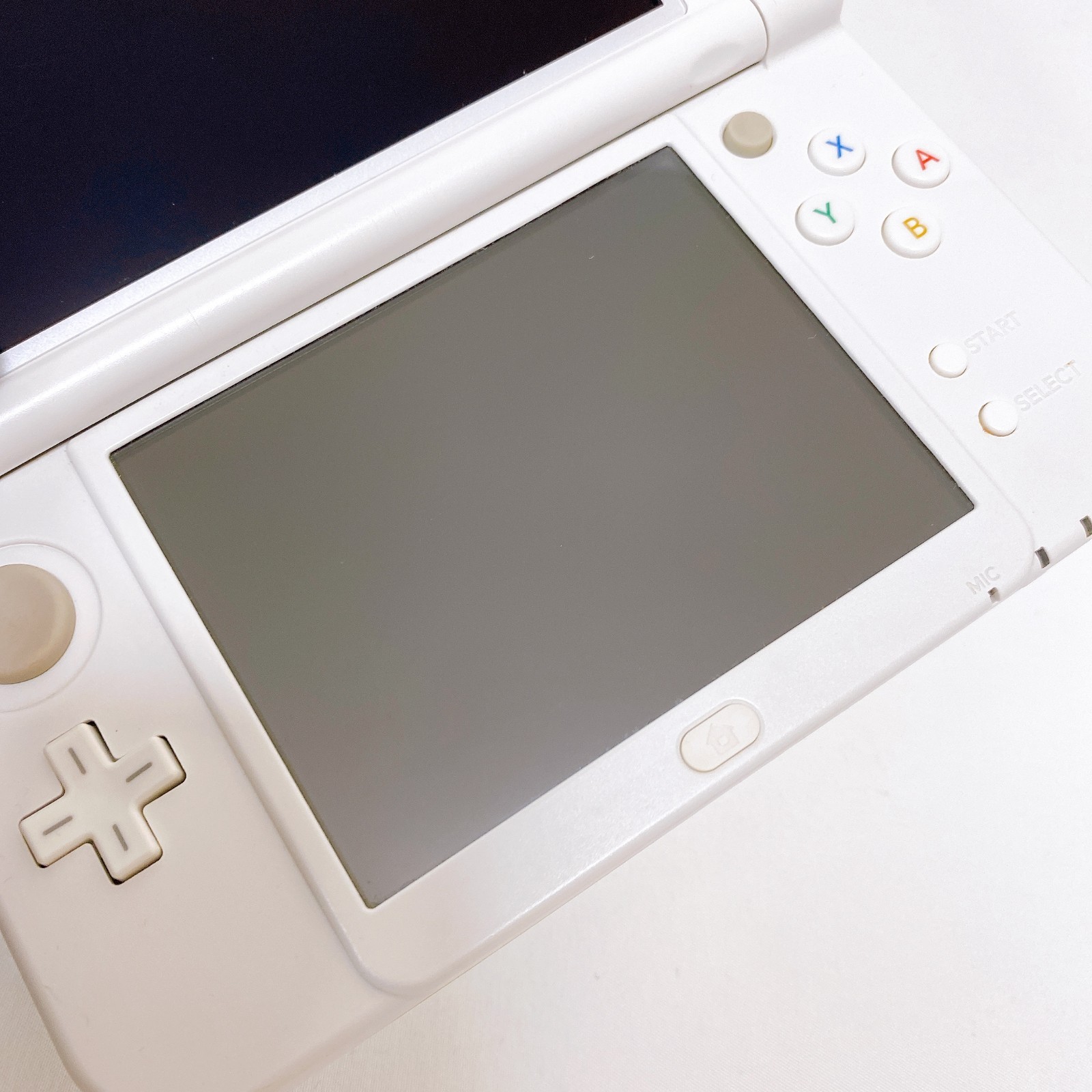 New Nintendo 3DS XL LL Pearl White Console Stylus Japan Tested Working Rank S