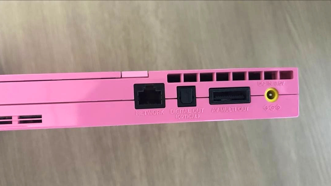 Sony Playstation2 SCPH-77000PK Pink Limited Console Tested w/ Controller, Cable