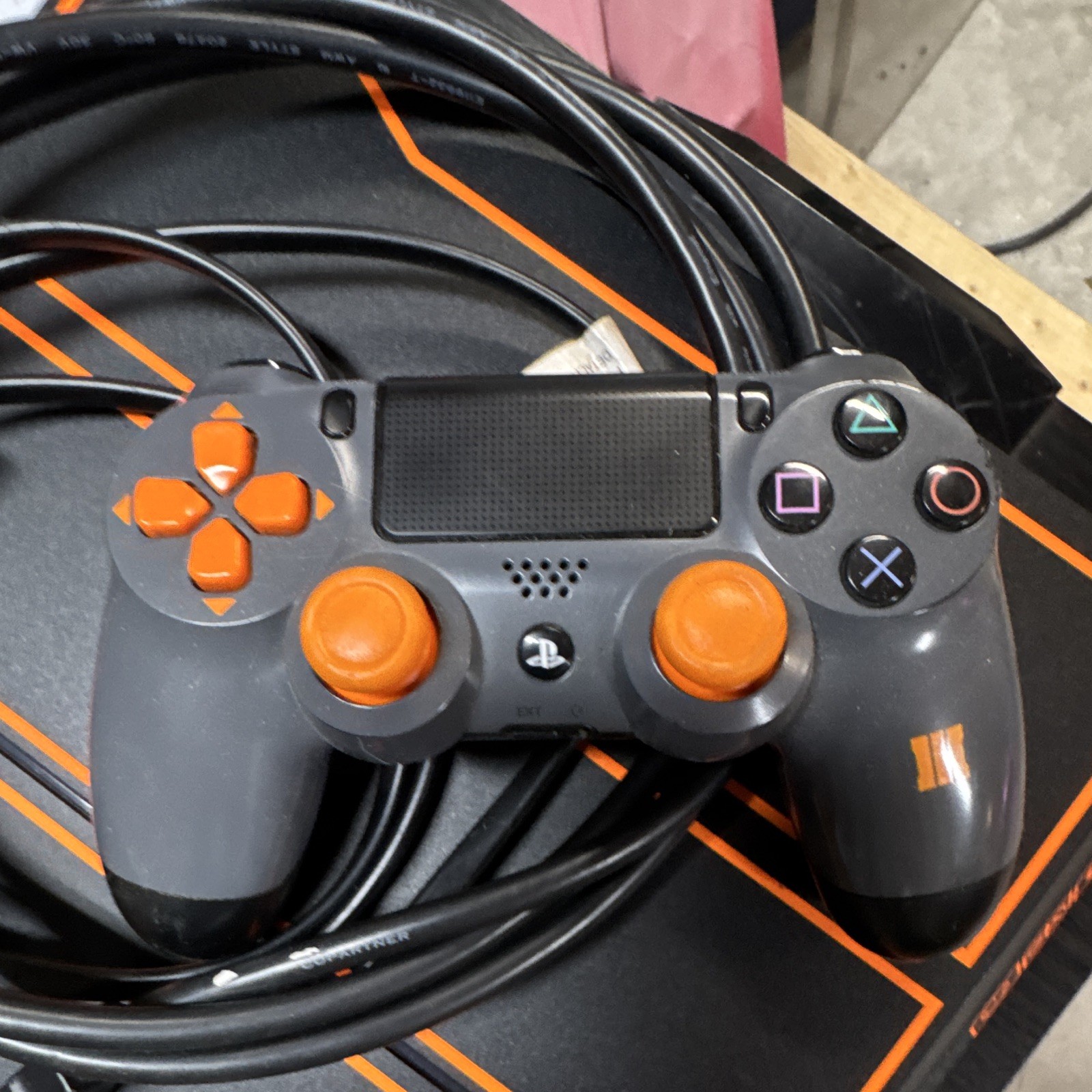 Sony PS4 500GB Black Ops III Limited Edition Bundle w/ DS Controller, Cables,