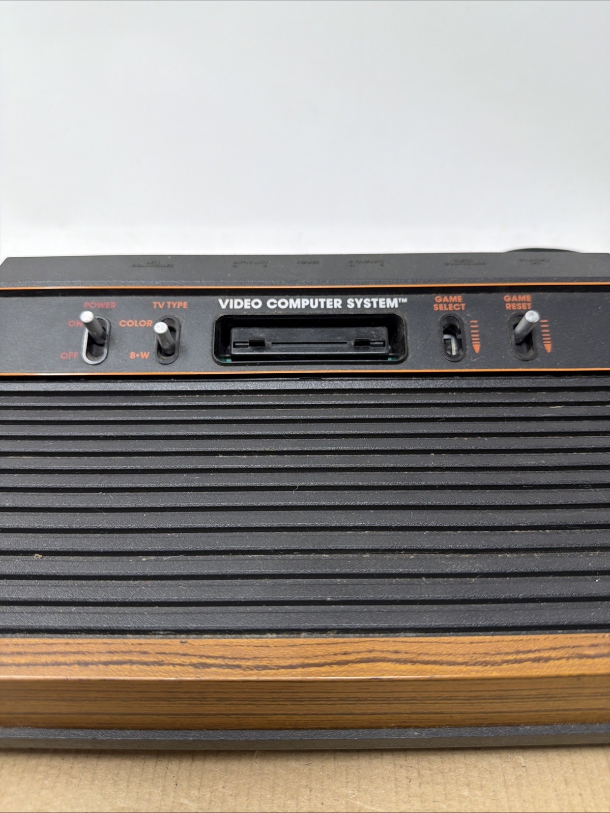 Atari 2600 Video Computer System Model CX-2600 A – Console Only PARTS/UNTESTED