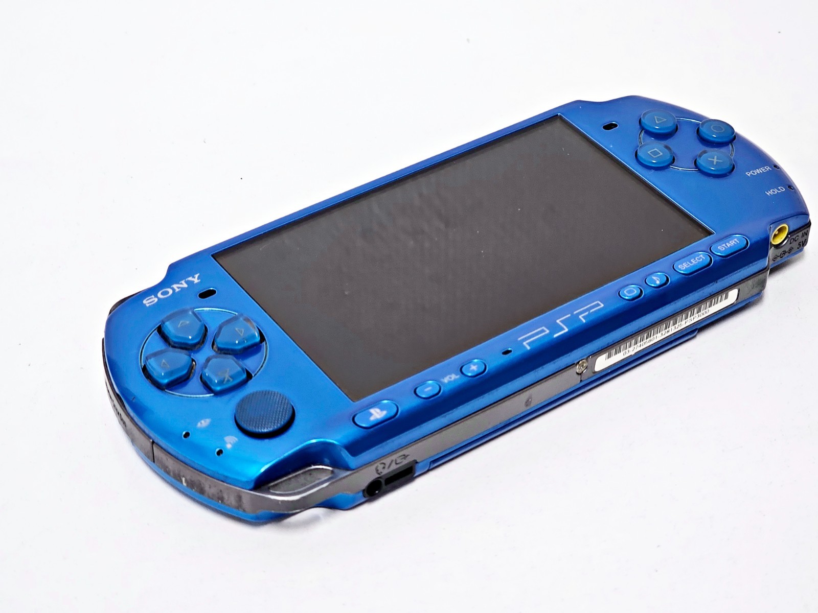 Sony PSP-3000 Console Blue JUNK NO BATTERY