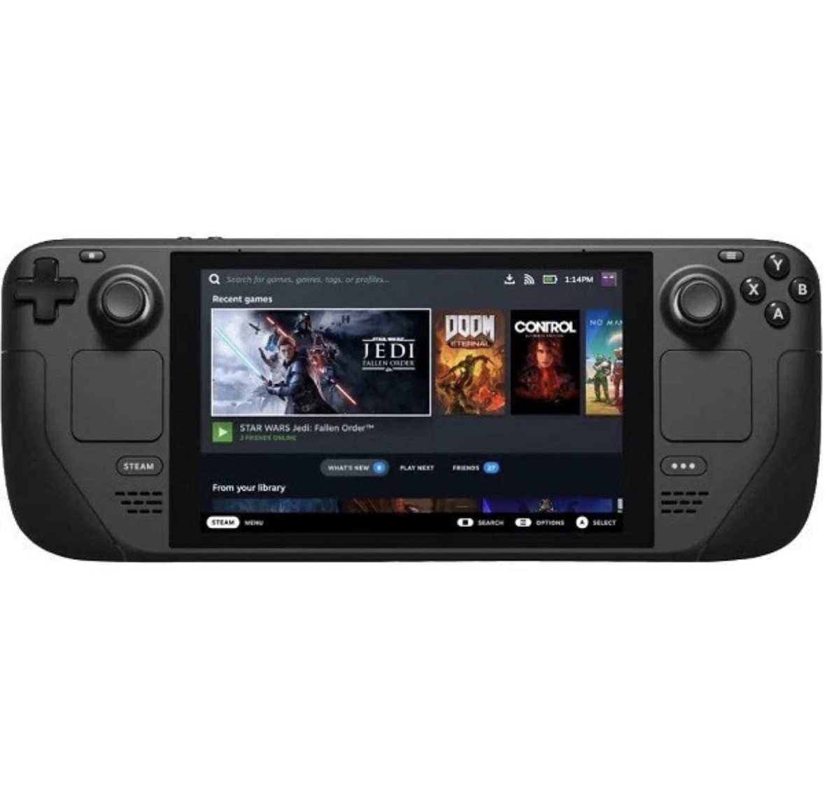 Steam Deck Valve Black 64GB + 512GB Micro SD + Dock Station