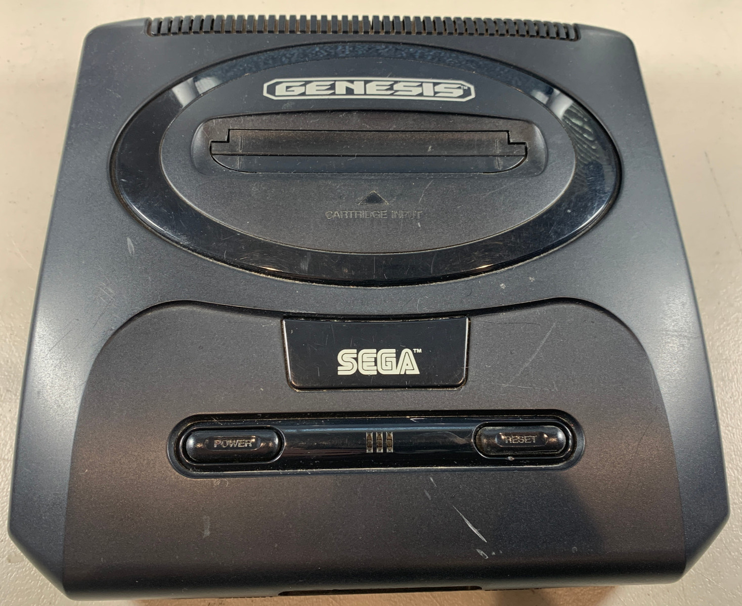 Parts Repair Only Powers On Sega Genesis Console MK-1631 Model 2 No Accessories