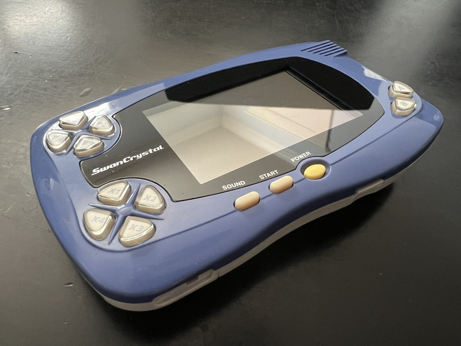 Wonder Swan Crystal Blue Violet. CIB. Includes manual, inserts. Great Condition!
