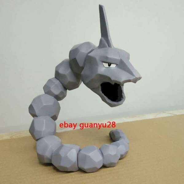 U Pokemon Figure 1/20 scale Zukan Onix Figure (Big Size) 12 inch/30cm ot sp