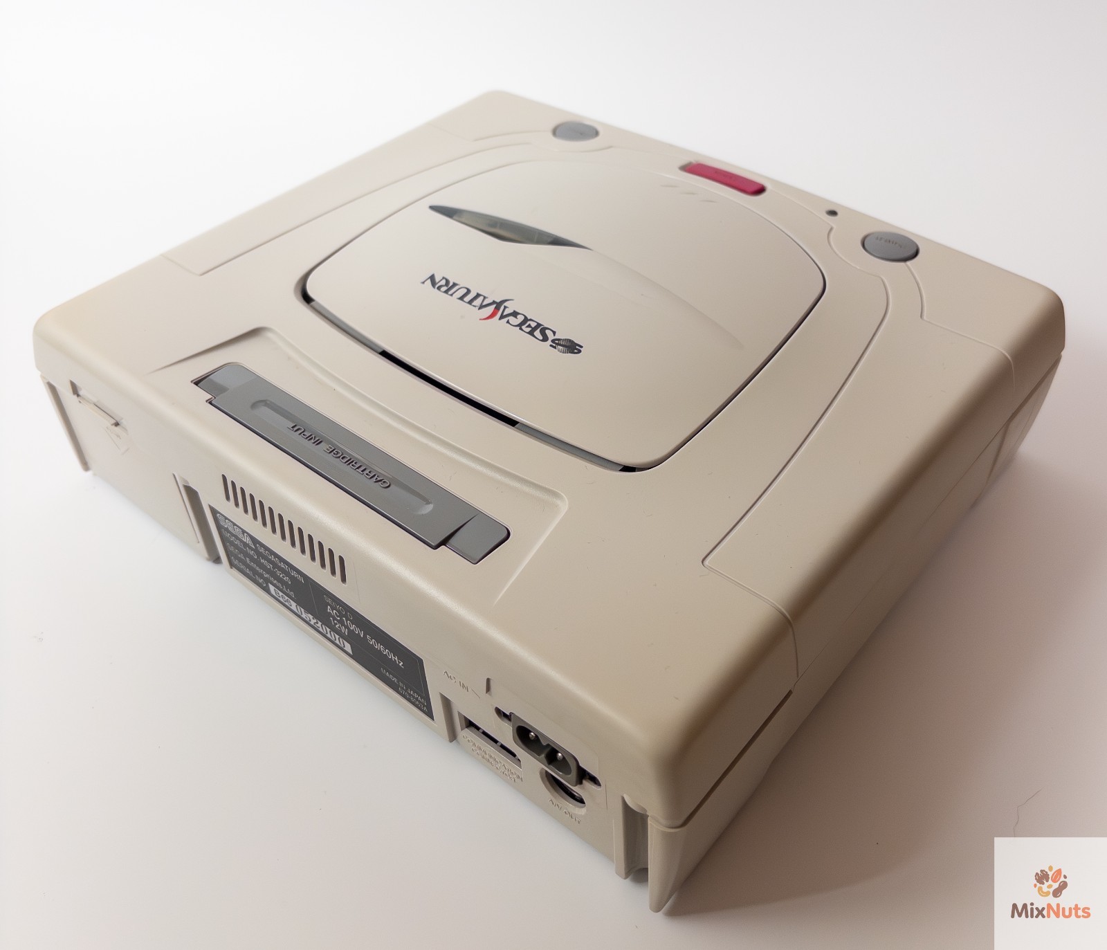 SEGA Saturn White Console HST-3220 Tested NTSC-J w/ Controller Good From Japan