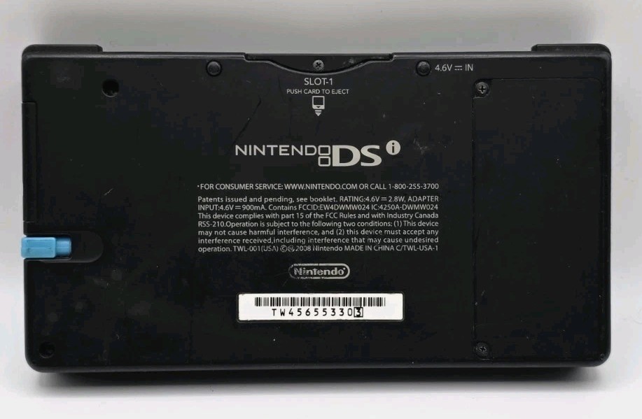 Nintendo DSi (Black) Bad top Screen!