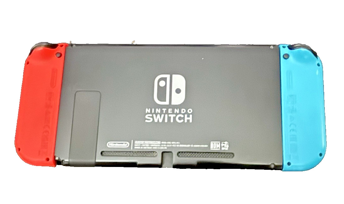 Nintendo Switch 32GB Gray Console with Neon Red and Neon Blue Joy-Con